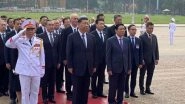 World News |   Amid Underlying Tensions, Xi Pushes for 'more Trust' with Vietnam