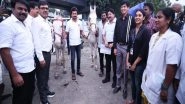 India News | Tamil Nadu: Udhayanidhi Stalin Distributes 136 Kg Horse Feed to 200 Horses in Chepauk-Thiruvallikeni