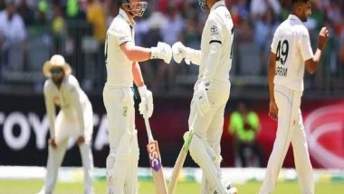 Sports News | Warner's Carnage in Perth Leaves Pakistan Baffled as Australia Post 117 in First Session (Day 1, Lunch)