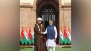 World News | PM Modi, Oman Sultan Strongly Condemn Terrorism 'in All Its Forms and Manifestations'