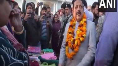 India News | J-K: Jitendra Singh Attends Vikshit Bharat Sankalp Yatra in Kathua
