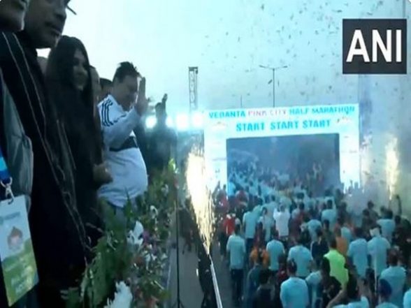India News | Rajasthan CM Bhajan Lal Flags off Vedanta Half Marathon in Jaipur - Vimarsana News
