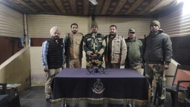 India News | BSF, Punjab Police Recover Drone in Roranwala Khurd Village in Amritsar