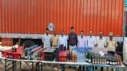 India News | Maharashtra: Excise Department Seizes 580 Bottles of Foreign Liquor in Mumbai; 3 Individuals Arrested