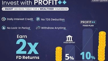 Business News | EaseMyDeal Partners with LendBox to Launch P2P Investment on Its App at Flat 10 Per Cent P.a.