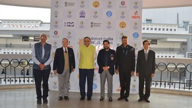 Business News | Central Inauguration of Smart India Hackathon 2023 Grand Finale Flags Off at Haryana's Only Nodal Centre Manav Rachna; PM Modi Addresses the Participants