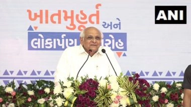 Business News | Gujarat CM Bhupendra Patel Unveils Rs 264 Crore Development Projects in Aravalli District