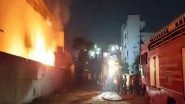 India News | Telangana: Fire Breaks out at Warehouse in Rangareddy