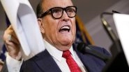World News | Former New York City Mayor Rudy Giuliani Files for Bankruptcy