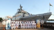 World News | Indian Navy Chief Admiral R Hari Kumar Visits INS Kadmatt in Thailand