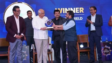 Business News | Gujarat CM Bhupendra Bhai Patel Honors Instashield With Best Innovation Technology Award at Gems of Gujarat Awards & Conclave 2023