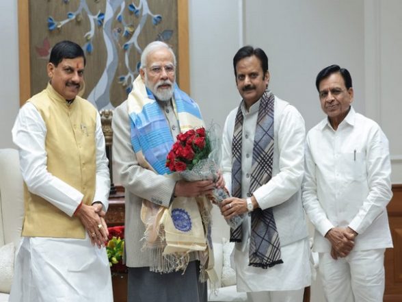 India News | Madhya Pradesh CM, Dy CMs Call on PM Modi; Discuss Schemes Related to Development - Vimarsana News