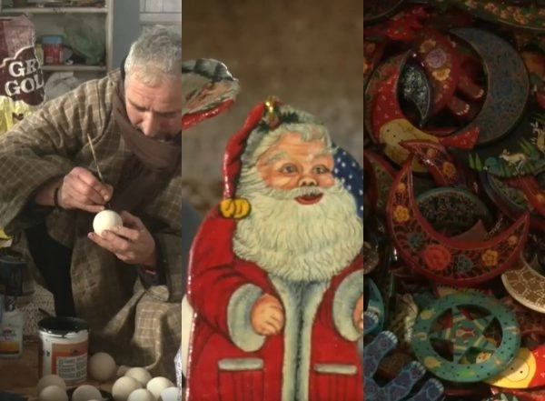 Entertainment News | Christmas Bells Ring for Kashmir's Paper Mache Artisans, Create Special Items for Xmas