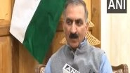 India News | Christmas Inspires Mankind to Live in Harmony: Himachal CM Sukhu