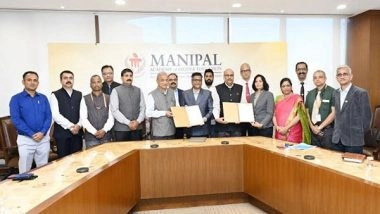 Business News | Inauguration of the Research-based Incubation Facility for Geographical Indications (GIs) at Manipal Academy of Higher Education, Manipal - Udupi