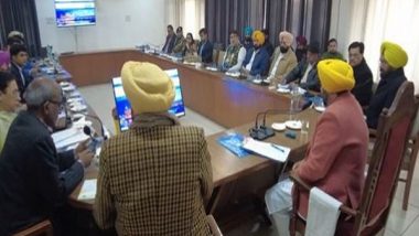 India News | Bhagwant Mann Holds Meeting with Officers of NRI Affairs Department in Ludhiana