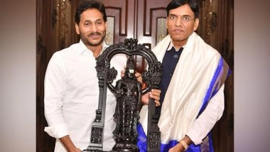 India News | Union Minister Mandaviya Meets Andhra CM Jagan Mohan Reddy, Discusses Issues Related to State's Health Sector