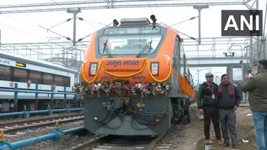 India News | Amrit Bharat, Vande Bharat Trains Arrive at Ayodhya, to Be Flagged off by PM Modi Today