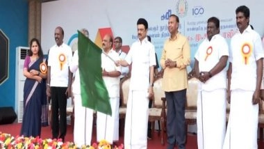 India News | Tamil Nadu Chief Minister Stalin Inaugurates Kalaignar Centenary Bus Terminus in Chennai