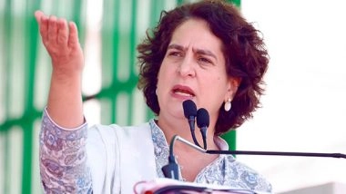 India News | Priyanka Gandhi Slams Centre over Rising Fuel Prices, Inflation