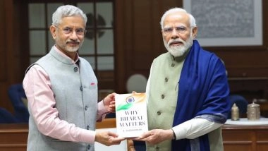 World News | EAM Jaishankar Presents First Copy of His Book 'Why Bharat Matters' to PM Modi
