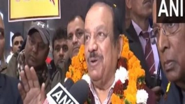 India News | BJP Leader Harsh Vardhan Hails PM Modi for Redeveloping Railway Stations