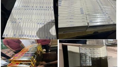 India News | Man Arrested in Mumbai for Smuggling Cigarettes Worth over Rs 2 Crore from Dubai