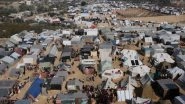 World News | Displaced Families in Gaza Grapple with Cramped Conditions in Humanitarian Catastrophe