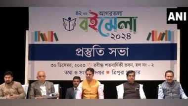 India News | Tripura: CM Manik Saha Presides over Preparatory Meeting of 42nd Agartala Book Fair