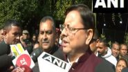 India News | Will Receive Draft This New Year and Plan Our Next Action: CM Pushkar Dhami on UCC Implementation