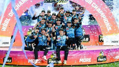 Adelaide Strikers Beat Brisbane Heat by Three Runs to Win WBBL 2023, Clinch Back-to-Back Titles