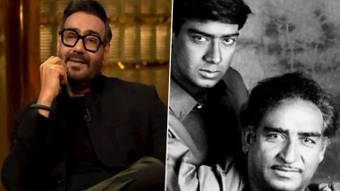 Koffee With Karan Season 8: Ajay Devgn Reveals Dad Veeru Ran Away at 13 and Became a Gangster; Says ‘It’s Not an Easy Story’