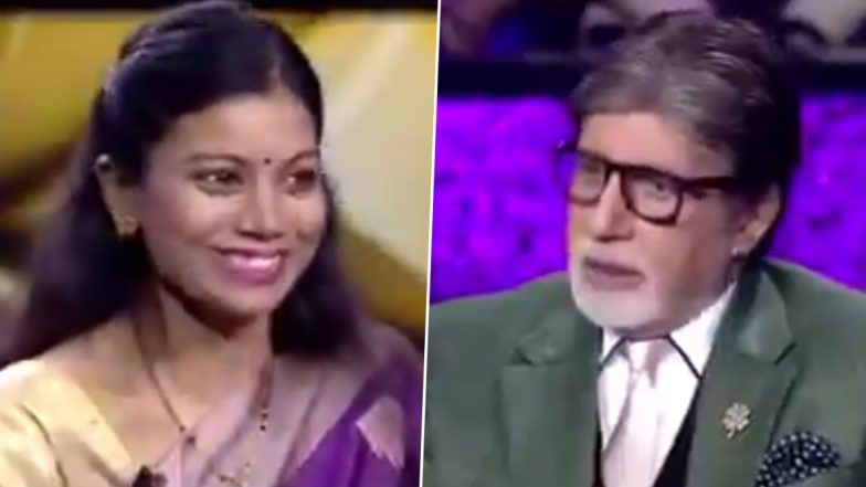 Kaun Banega Crorepati 15: Contestant Alolika Leaves Amitabh Bachchan and Audiences in Split With Her ‘Jai Ho KBC!’ Moments (Watch Viral Video)