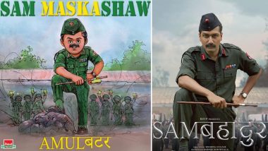 Sam Bahadur: Amul's 'Makkhan Validation' Delights Vicky Kaushal; Actor Appreciates the Creative Gesture, Pens a Thankful Note on Insta (View Post)
