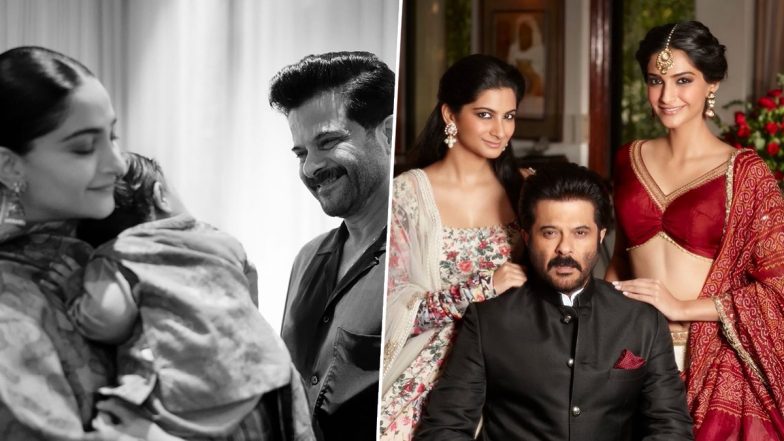 Anil Kapoor Birthday: Sonam Kapoor Drops Adorable Family Photos on Her Dad’s Special Day, Describes Him As ‘The Best in the World’