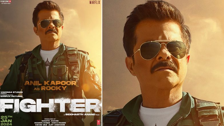 Fighter: Anil Kapoor Is ‘Rocky’! Veteran Actor’s Look As Group Captain Rakesh Jai Singh From Siddharth Anand’s Film Unveiled (View Pic)