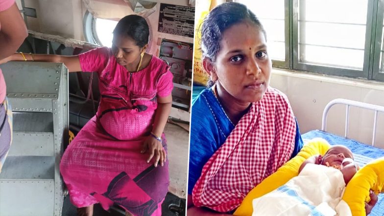 Tamil Nadu Floods: Pregnant Woman Airlifted by IAF From Flood-Hit Srivaikuntam Delivers Baby at Government Rajaji Hospital (See Pics)