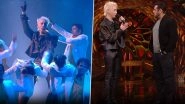 Bigg Boss 17: K-Pop Singer Aoora Dances on &lsquo;Jeene Ke Hain Chaar Din&rsquo; With Salman Khan (Watch Video)