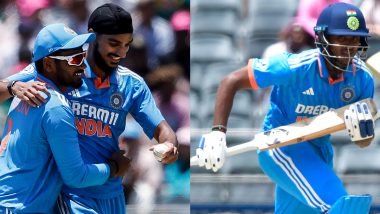 Arshdeep Singh, Sai Sudharsan Shine As Dominant India Beat South Africa by Eight Wickets in 1st ODI, Take 1–0 Series Lead