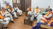 Madhya Pradesh Next CM: BJP's Three Central Observers Reach Bhopal to Decide on Next Chief Minister of MP (Watch Videos)