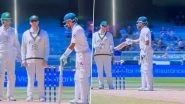 Babar Azam Comes Up With &lsquo;Tu Aaja&rsquo; Reaction After Steve Smith Interferes As Pakistan Batsman Takes Guard During AUS vs PAK MCG Test 2023, Video Goes Viral