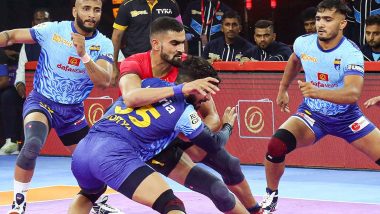 How to Watch Bengal Warriors and Tamil Thalaivas PKL 2023 Live Streaming Online on Disney+ Hotstar? Get Live Telecast of Pro Kabaddi League Season 10 Match & Score Updates on TV