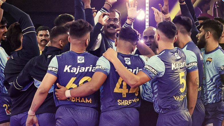 How to Watch Bengal Warriors vs UP Yoddhas PKL 2023 Live Streaming Online on Disney+ Hotstar? Get a Live Telecast of the Pro Kabaddi League Season 10 Match and score Updates on TV