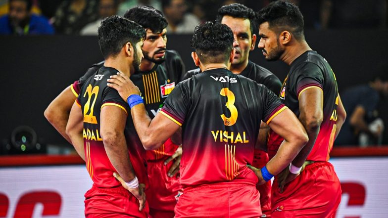 How to Watch Bengaluru Bulls vs Telugu Titans PKL 2023 Live Streaming Online on Disney+ Hotstar? Get Live Telecast of Pro Kabaddi League Season 10 Match & Score Updates on TV