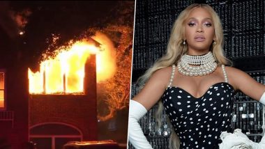 Beyoncé's Childhood Home in Houston Goes Up in Flames on Christmas Morning (Watch Video)