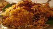 Zomato Orders 2023: Biryani Becomes &rsquo;Most-Ordered Dish' in India With Over 10.09 Crore Orders Placed on Platform
