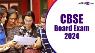 CBSE Date Sheet 2024 Released: Central Board of Secondary Education Announces Time Table of Class 10, 12 Board Exams, Check Schedule Here