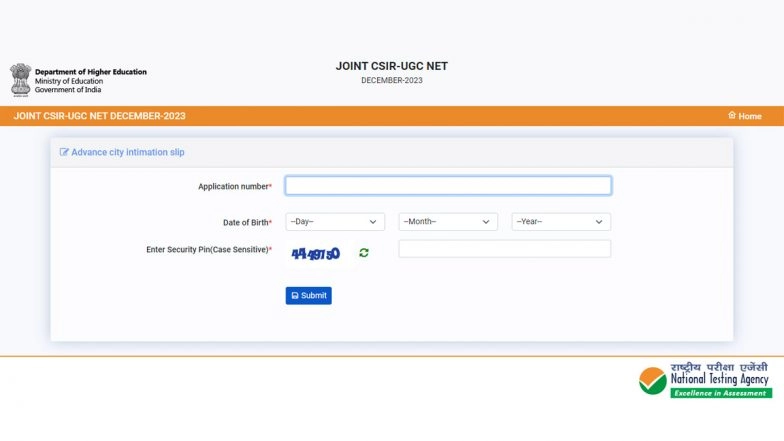 CSIR UGC NET 2023: Exam City Slip for CSIR December Examination Released at csirnet.nta.ac.in, Know How To Download