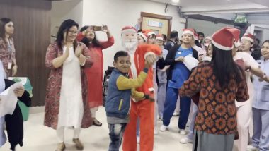 'Jingle All the Way': Nursing Staff of Apollo Hospitals in Guwahati Celebrate Christmas 2023 by Singing Carols for Patients (Watch Video)