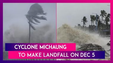 Cyclone Michaung: Cyclonic Storm To Make Landfall On December 5 In Coastal Andhra, Heavy Rain Expected